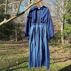 Handmade 1860’s camp or work dress